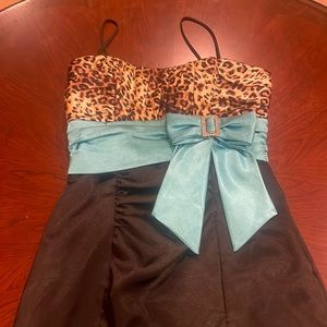 small cheetah dress